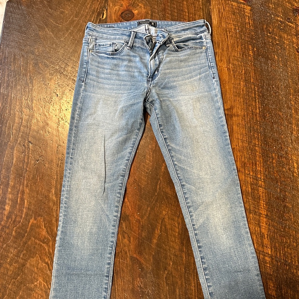 Abercrombie & Fitch Light Blue Skinny Jeans